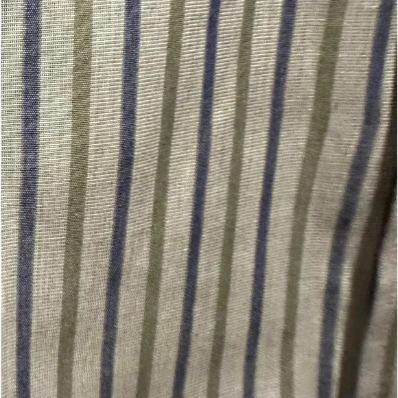 Christian Dior button up stripe shirt size 17.5/35 - Picture 7 of 10